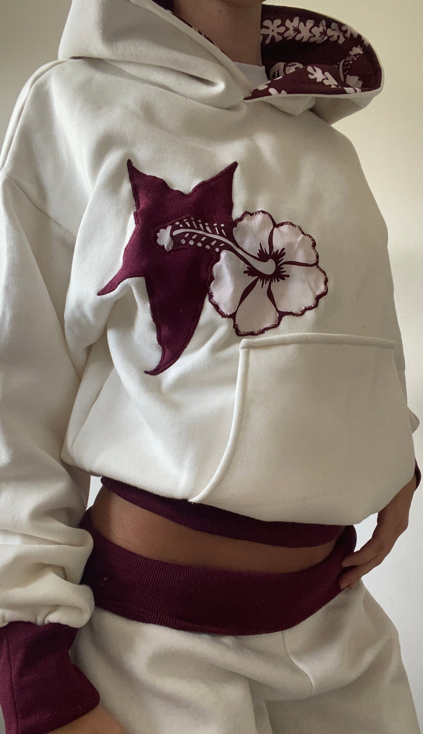 Hibiscus star hoodie