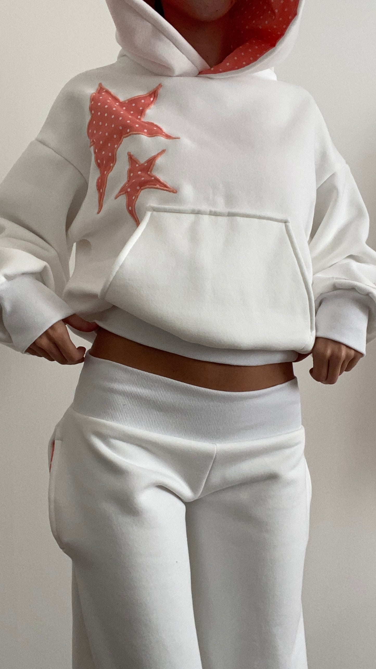 Adorbsabby joggers in coral