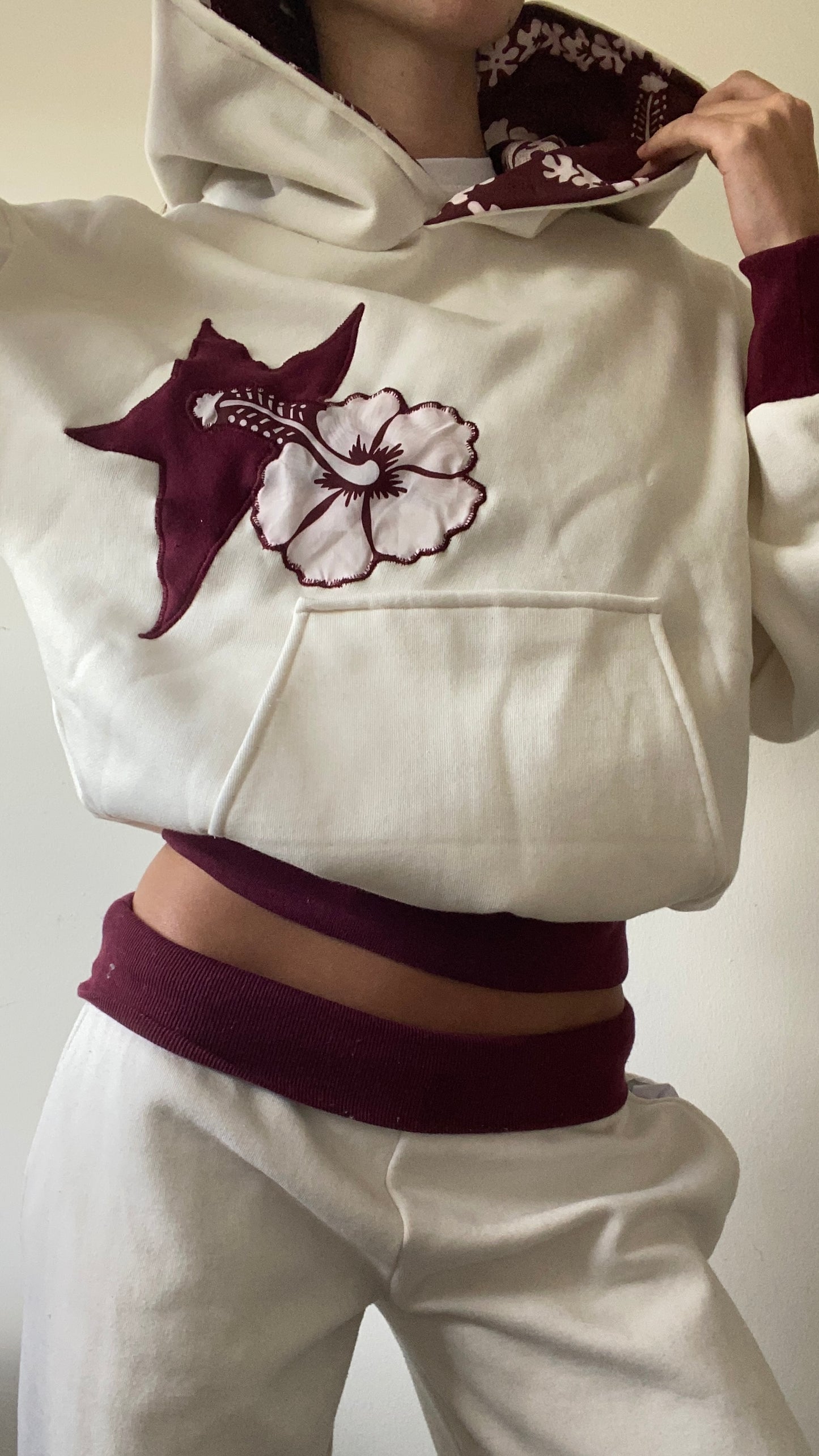 Hibiscus star hoodie